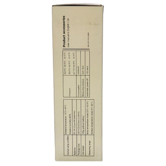 3x Berrcom Non-Contact Infrared Forehead Thermometer Model JXB-178 Body Temp - Picture 3 of 12